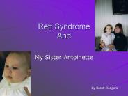 Rett Syndrome And