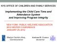 New York Public Welfare Association 2012 Winter Conference January 25, 2012 PowerPoint PPT Presentation