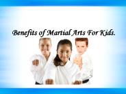 Benefits Of Martial Arts for Kids
