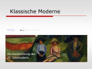 Klassische Moderne