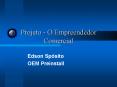 Projeto - O Empreendedor Comercial PowerPoint PPT Presentation