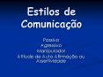 Estilos de Comunica PowerPoint PPT Presentation