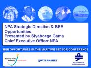 NPA Strategic Direction