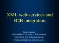 XML web-services and B2B integration PowerPoint PPT Presentation