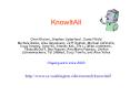 KnowItAll PowerPoint PPT Presentation