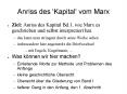 Anriss des 'Kapital' vom Marx PowerPoint PPT Presentation
