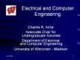 Electrical and Computer Engineering PowerPoint PPT Presentation