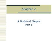 A Module of Shapes:
