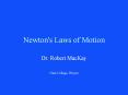 Newton's Laws of Motion PowerPoint PPT Presentation