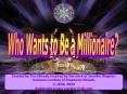 Who Wants to Be a Millionaire? PowerPoint PPT Presentation