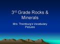 3rd Grade Rocks PowerPoint PPT Presentation