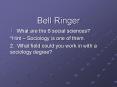 Bell Ringer PowerPoint PPT Presentation