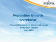 Population Growth Secretariat PowerPoint PPT Presentation
