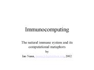 Immunocomputing