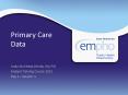 Primary Care Data PowerPoint PPT Presentation