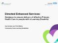Directed Enhanced Services: PowerPoint PPT Presentation
