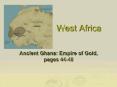 West Africa PowerPoint PPT Presentation
