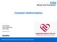 Consent /Authorisation PowerPoint PPT Presentation