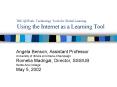 TRIO@Work: Technology Tools for Global Learning Using the Internet as a Learning Tool PowerPoint PPT Presentation