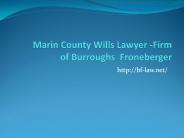 Estate Planning Marin County