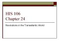 HIS 106 Chapter 24 PowerPoint PPT Presentation
