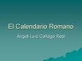 El Calendario Romano PowerPoint PPT Presentation