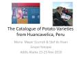 The Catalogue of Potato Varieties from Huancavelica, Peru PowerPoint PPT Presentation
