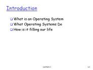 What is an Operating System