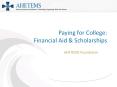 Paying for College: Financial Aid PowerPoint PPT Presentation