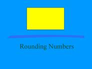 PPT – Rounding Numbers PowerPoint presentation | free to download - id ...