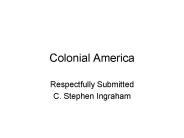 Colonial America