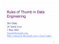 Rules of Thumb in Data Engineering PowerPoint PPT Presentation