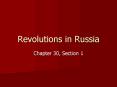 Revolutions in Russia PowerPoint PPT Presentation