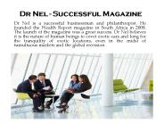 Dr Nel - Successful Magazine