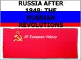 RUSSIA AFTER 1848; THE RUSSIAN REVOLUTIONS PowerPoint PPT Presentation