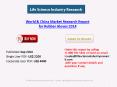 Rubber Gloves Industry Research 2014 for World & China PowerPoint PPT Presentation