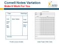 Cornell Notes Variation          Make It Work For You PowerPoint PPT Presentation