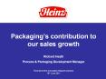 Packaging PowerPoint PPT Presentation