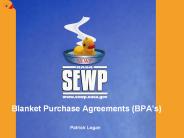 Blanket Purchase Agreements (BPA