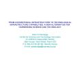 FROM CONVENTIONAL INFRASTRUCTURE TO TECHNOLOGICAL INFRASTRUCTURE CAPABILITIES: A NEW ALTERNATIVE FOR HARNESSING SCIENCE AND TECHNOLOGY PowerPoint PPT Presentation