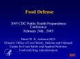 Food Defense PowerPoint PPT Presentation
