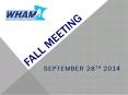 Fall Meeting PowerPoint PPT Presentation