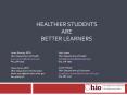 Healthier Students Are Better Learners PowerPoint PPT Presentation