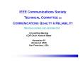 IEEE Communications Society PowerPoint PPT Presentation