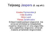 Teljeaeg Jaspers (6. saj eKr)