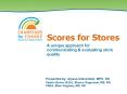 Scores for Stores PowerPoint PPT Presentation