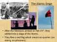 After the Mexicans arrived on Feb 23rd, they settled into a siege of the Alamo. PowerPoint PPT Presentation