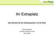 (Das Extranet f