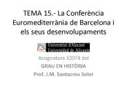 TEMA 15.- La Confer