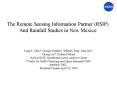 The Remote Sensing Information Partner (RSIP) PowerPoint PPT Presentation